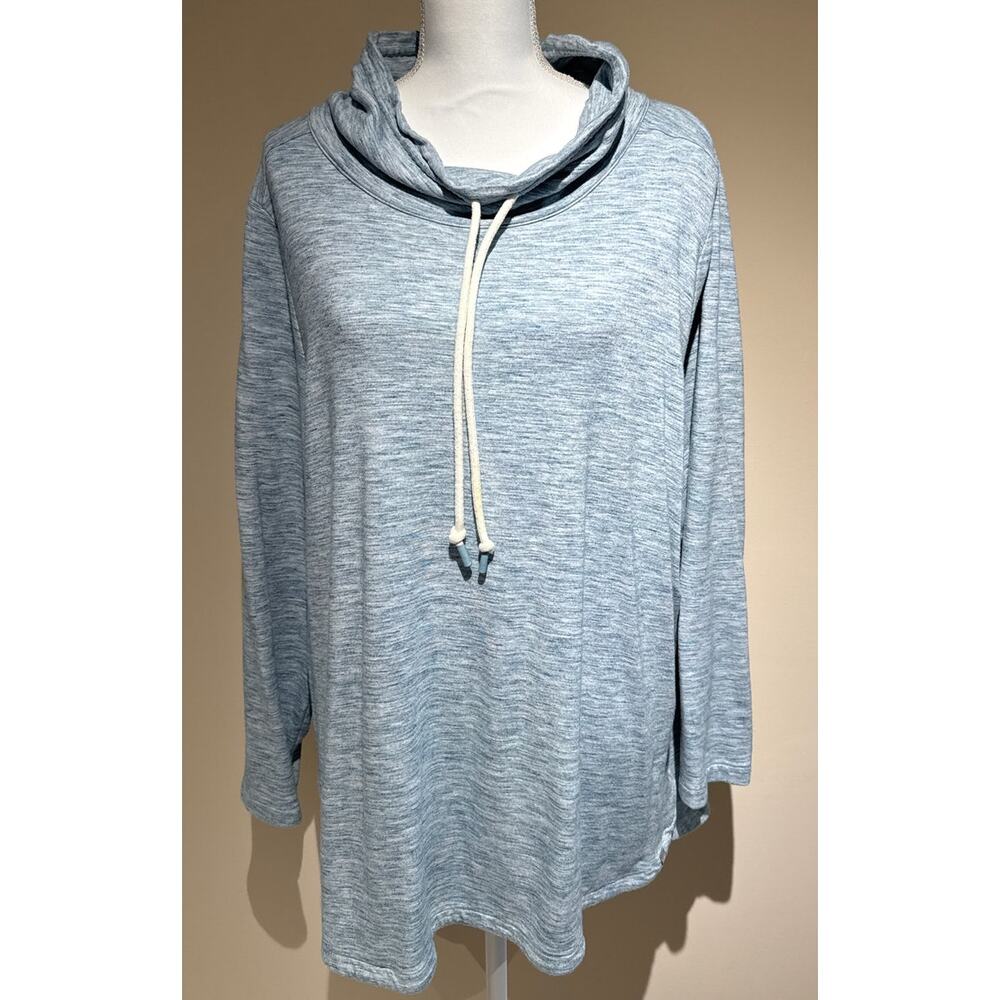 T by Talbots Long Sleeve Blue Shirt 2X‎
